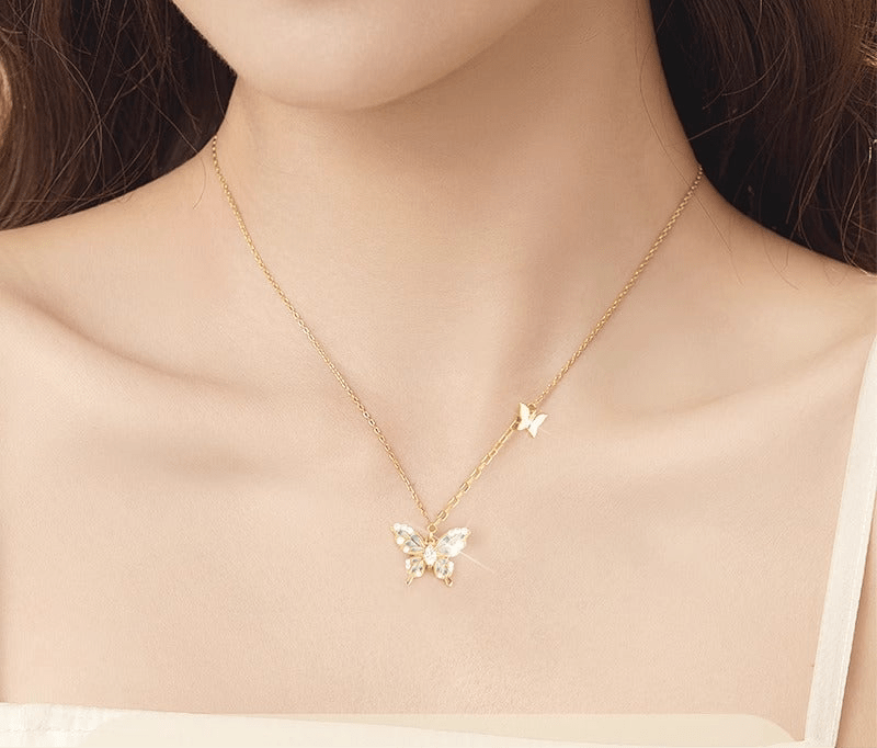 Collier Papillon d’Orée - Anamrys Jewelry