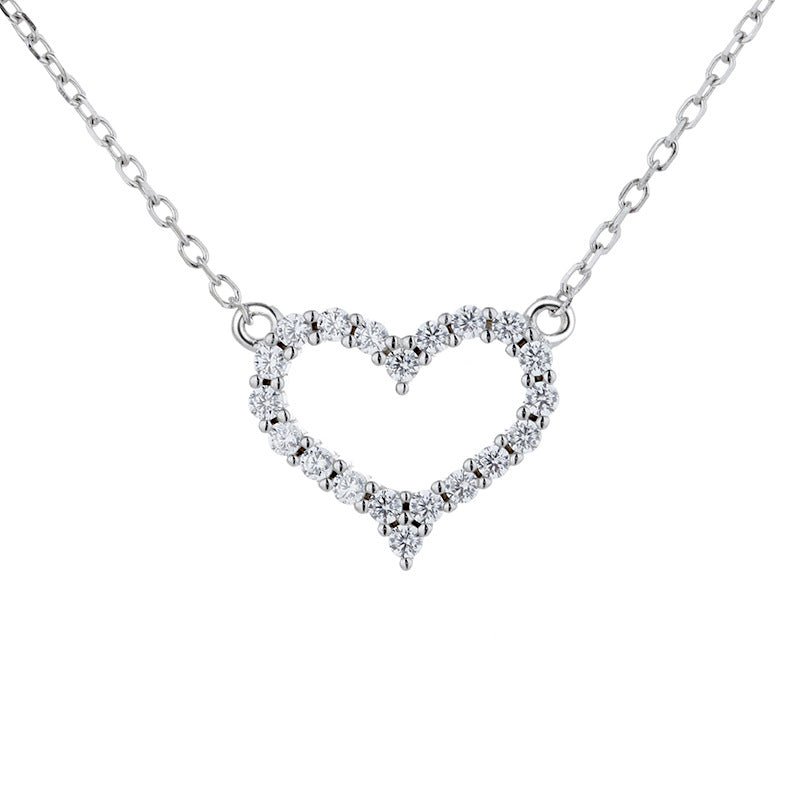 Collier Coeur de Cristal - Anamrys Jewelry