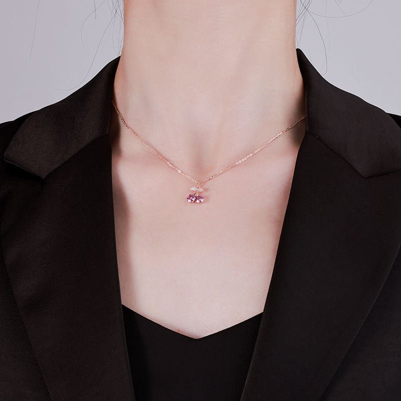 Collier Cherry Blossom - Anamrys Jewelry