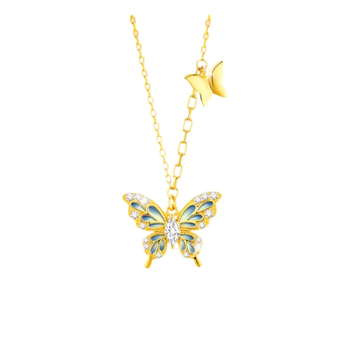 Collier Papillon d’Orée - Anamrys Jewelry