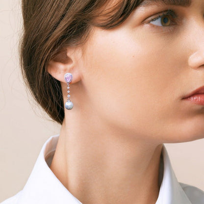 Boucles Anavia nocturne - Anamrys Jewelry