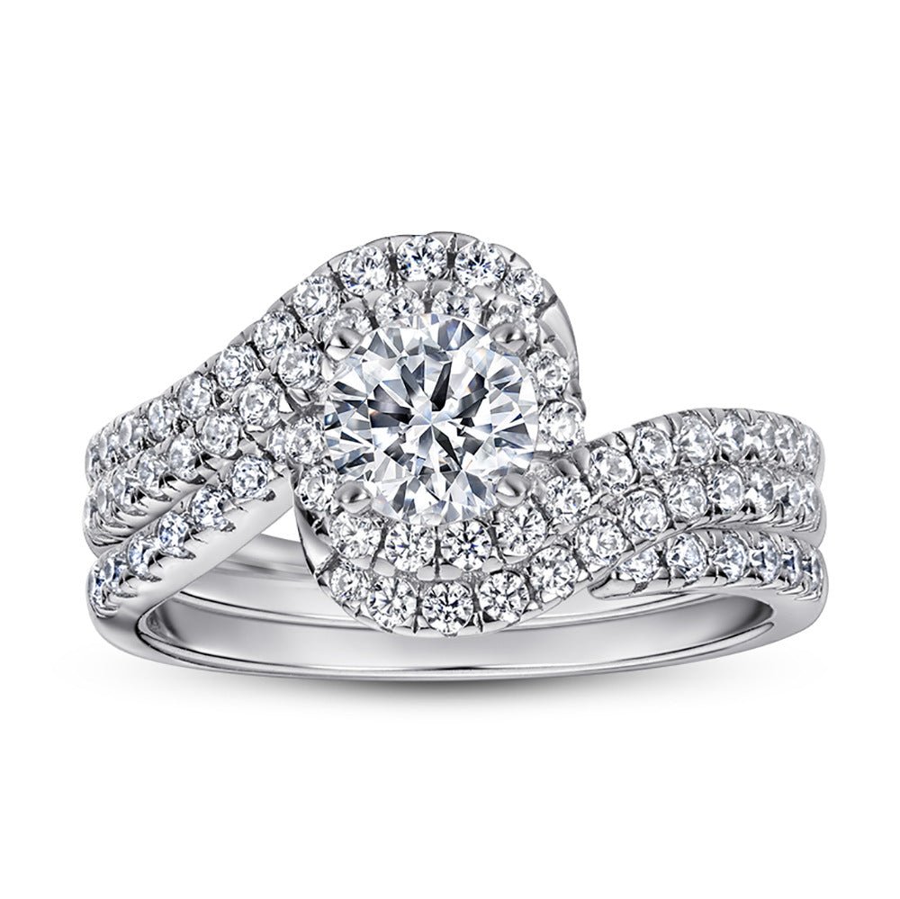 Bague Duo Courbe Éternel - Anamrys Jewelry