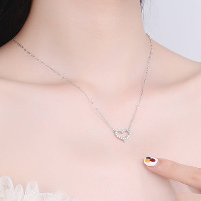 Collier Coeur de Cristal - Anamrys Jewelry