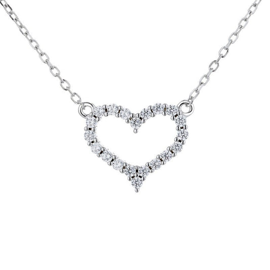 Collier Coeur de Cristal - Anamrys Jewelry