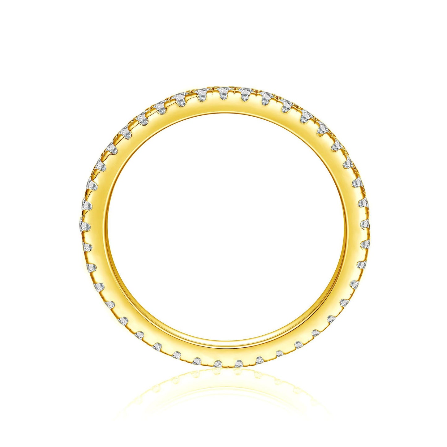 Bague Ligne Élégante Doré - Anamrys Jewelry